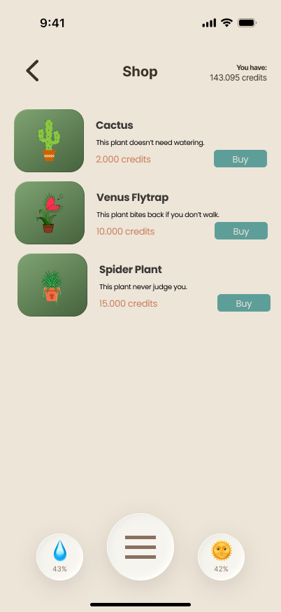 Sproutstep screenshot